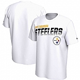 Pittsburgh Steelers Nike Sideline Line of Scrimmage Legend Performance T-Shirt White,baseball caps,new era cap wholesale,wholesale hats